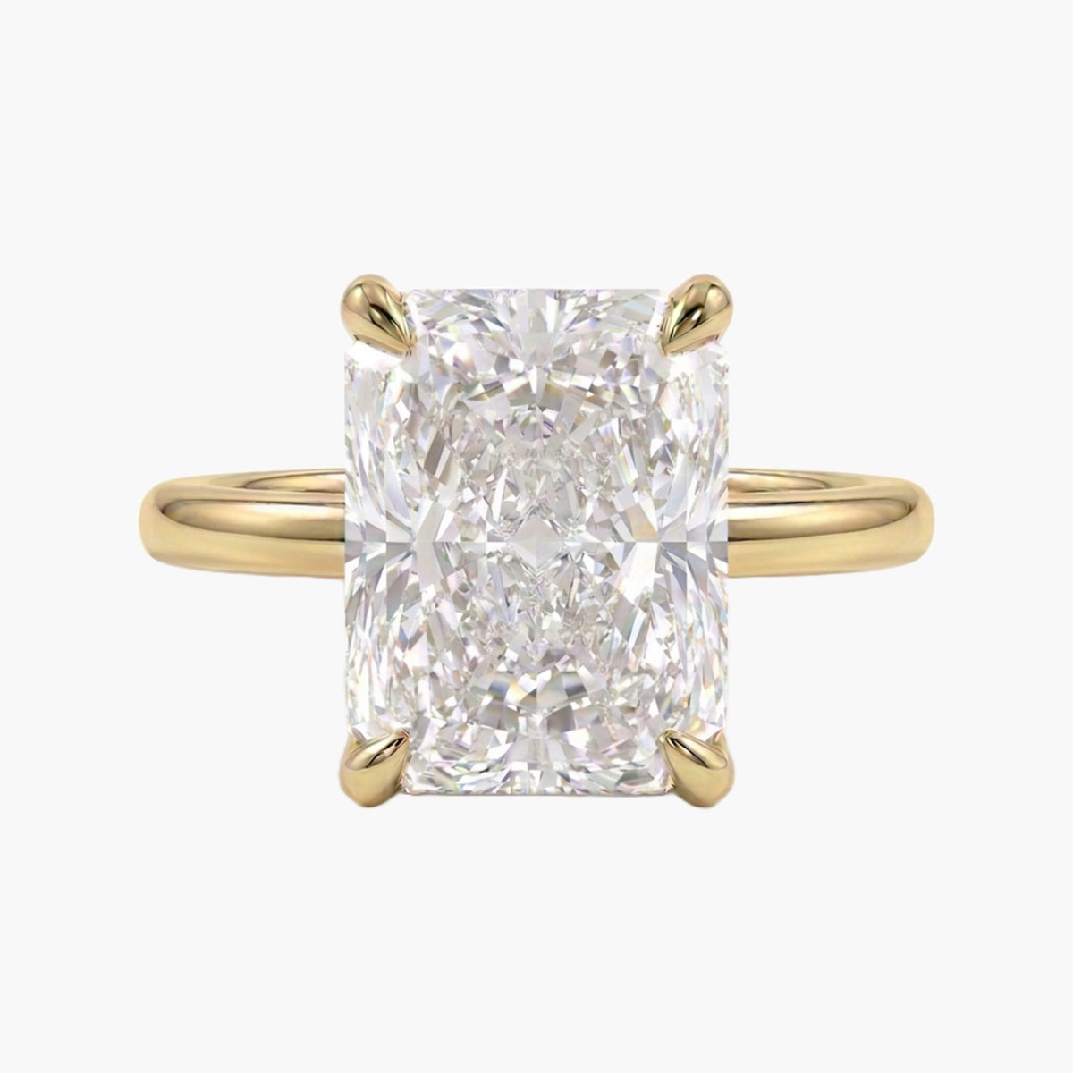 Radiant Solitaire Ring
