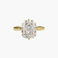 Radiant Compass Solitaire Ring