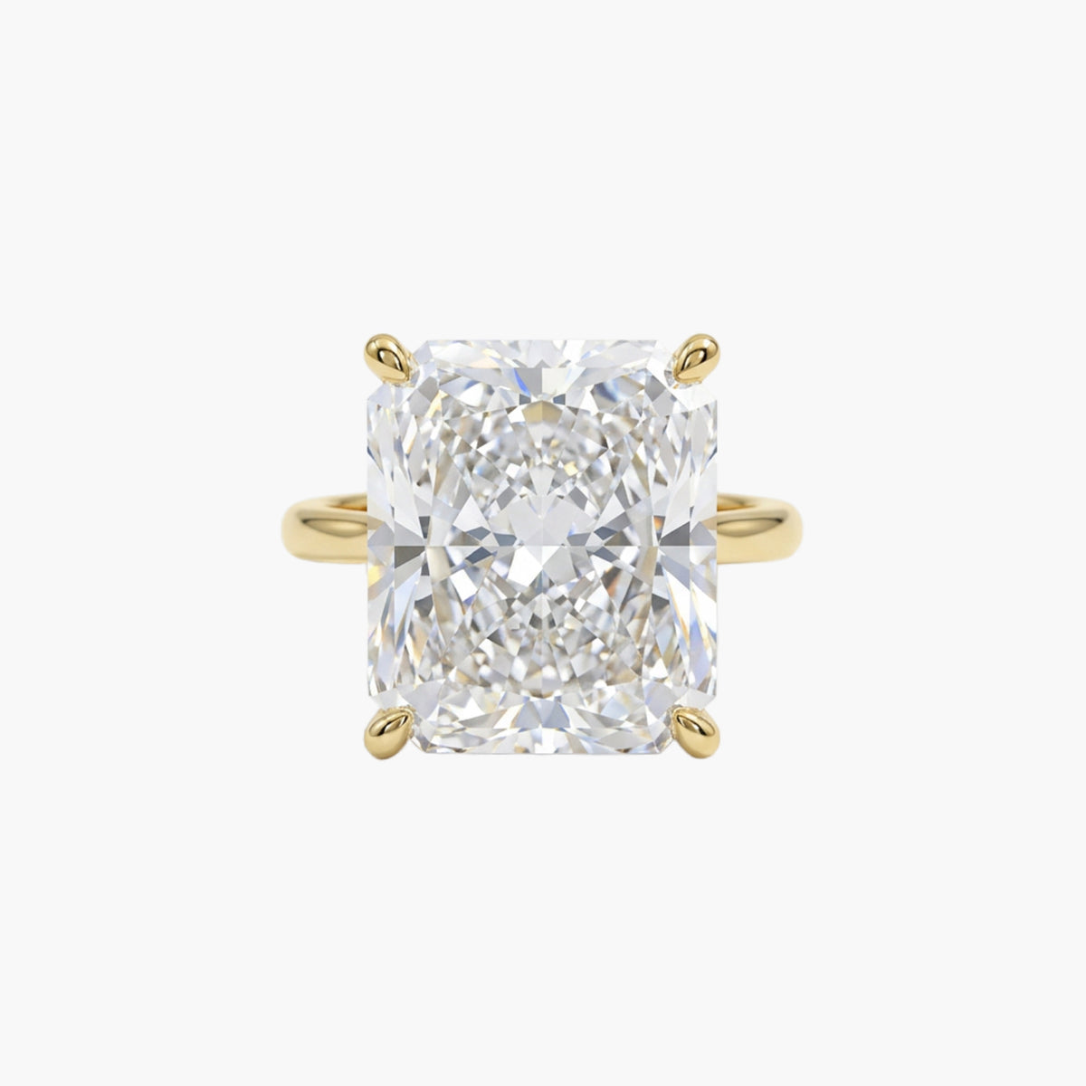 Radiant Solitaire Ring