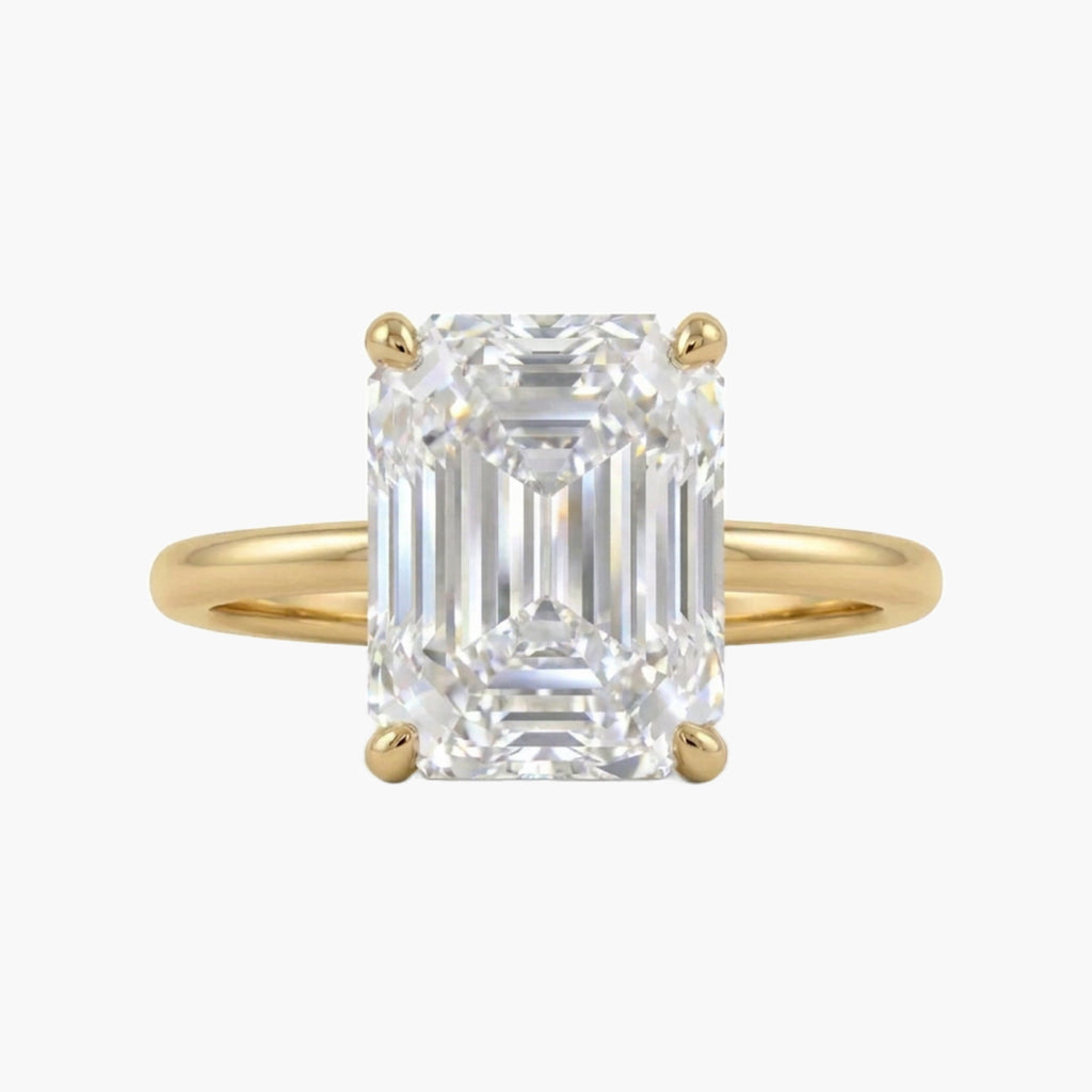 Emerald Solitaire Ring