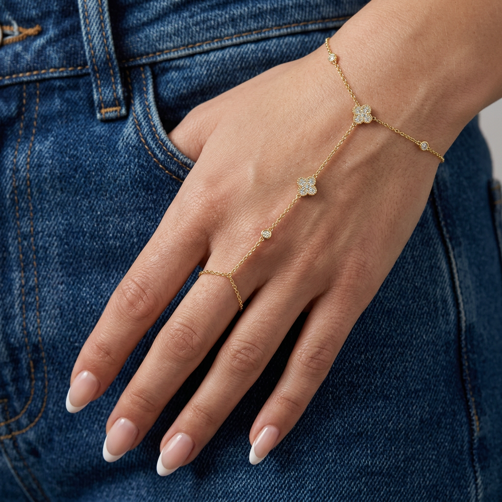 Clover Hand Chain