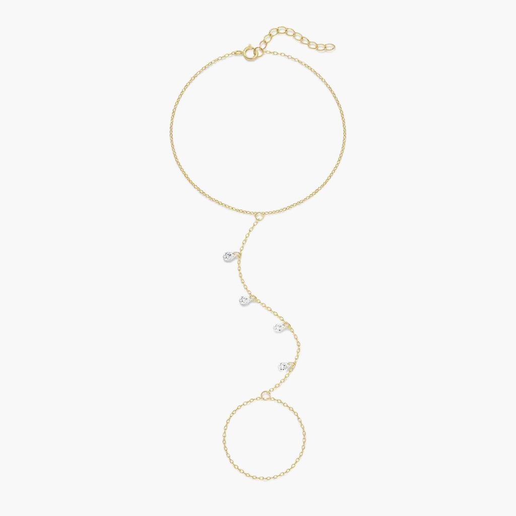 Beaded Hand Chain