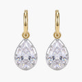 Georgian Pear Drop Earrings